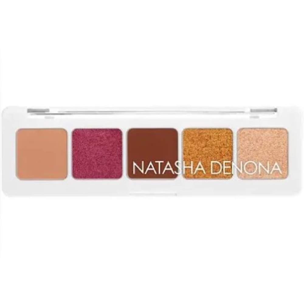 Natasha Denona Eyeshadow Palette - Rich Browns and Golds - Mini Sunset Palette